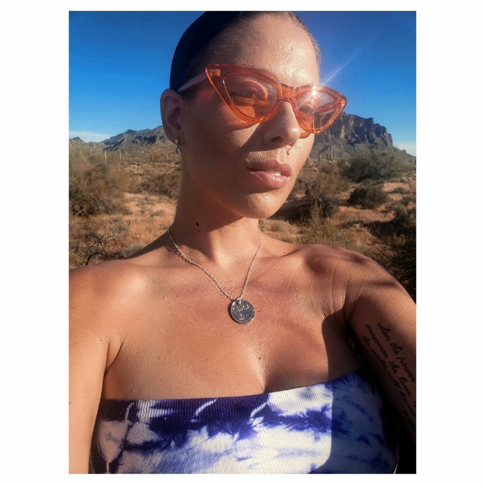 tie💙dye tube top by TEES BY TINA <OS> - Picture 7 of 8